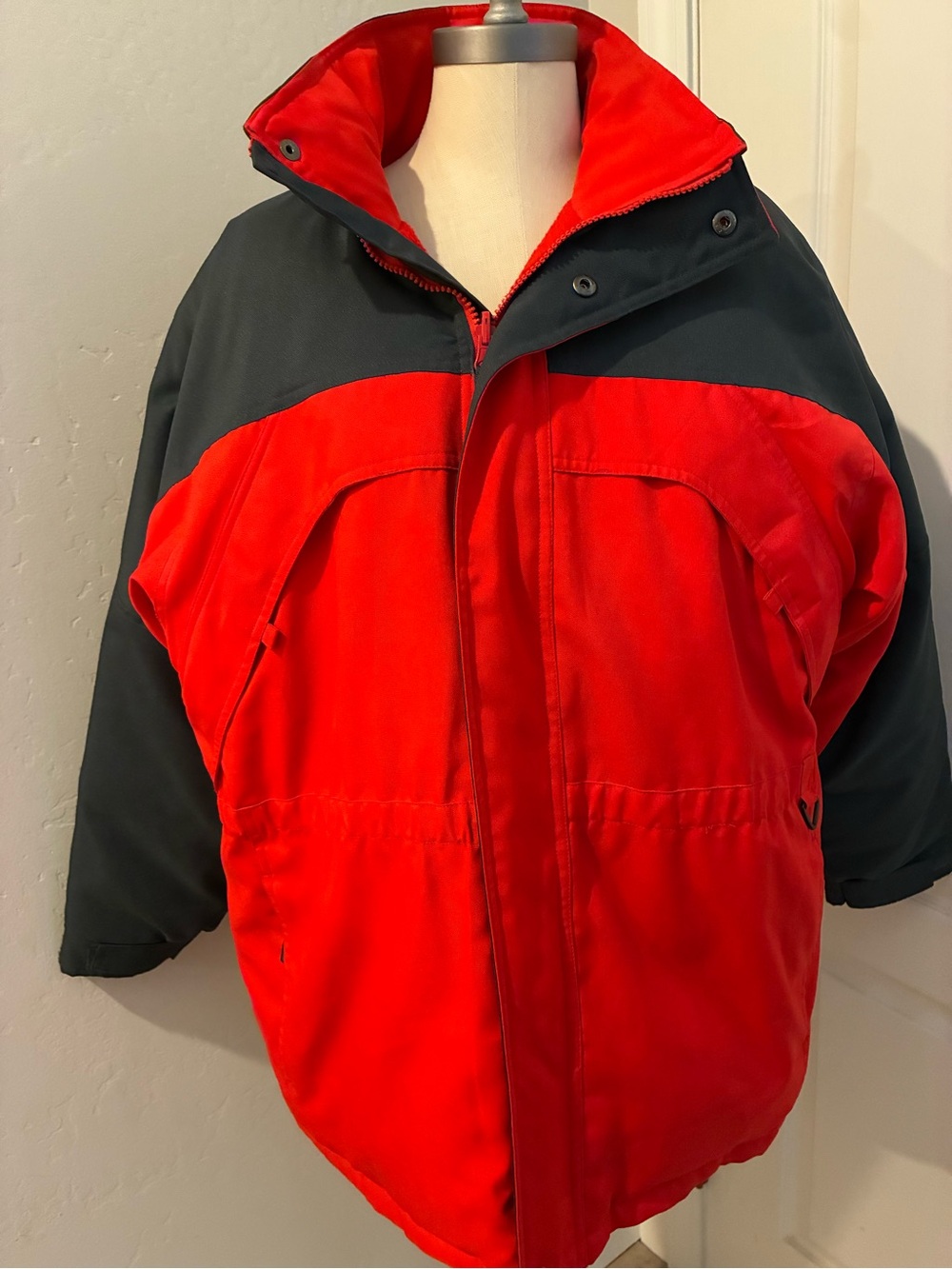Youth Ski Jacket Color Block Snowboard/Ski feather insulation